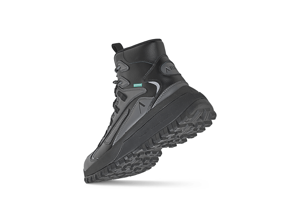 ARKK Collection Apaze Hightop Leather HL T-S19 | Black Castlerock | Men Apaze Hightop